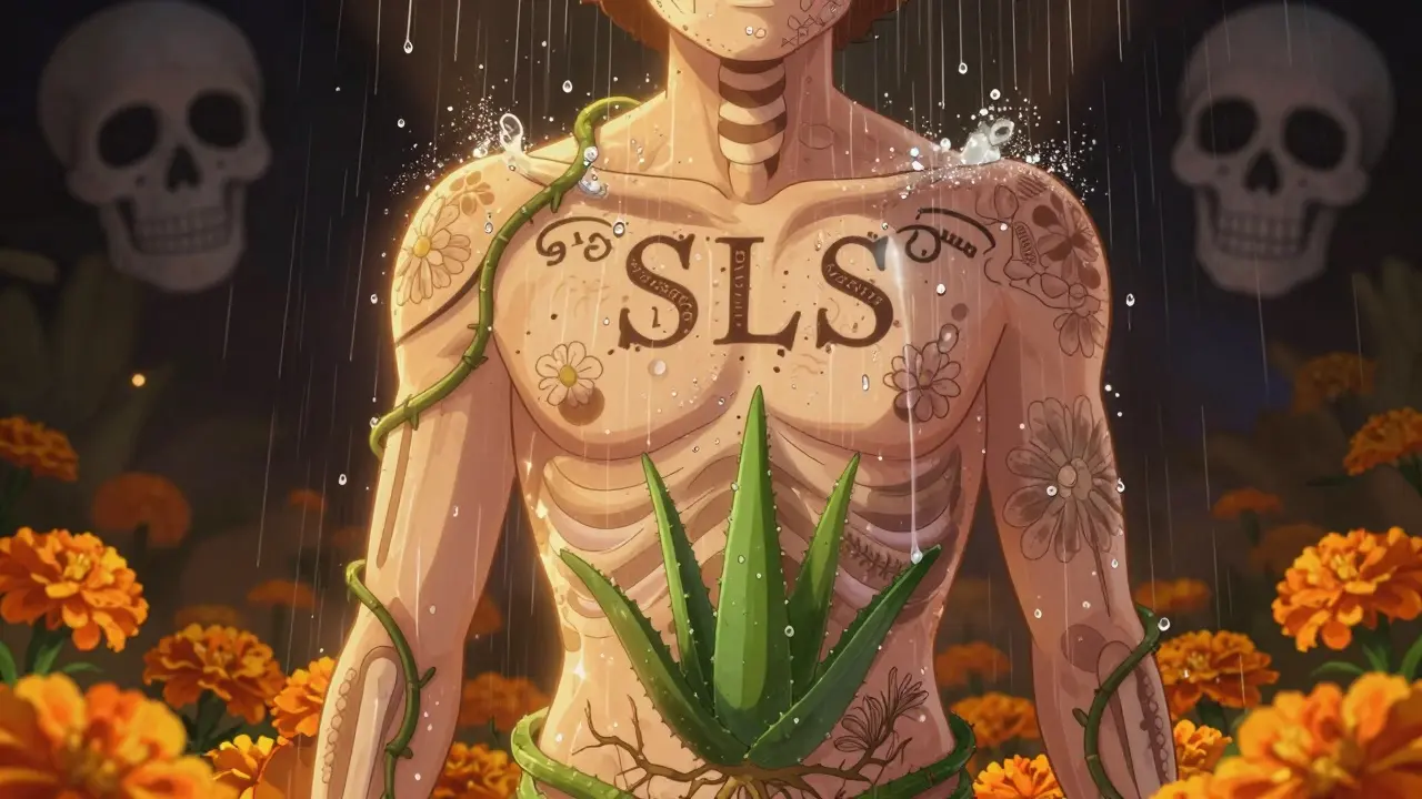 Как выбрать гель для душа при чувствительной коже: без сульфатов и отдушек