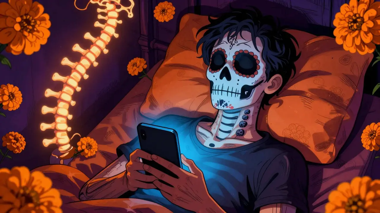 Как работать с заломами от смартфона: профилактика морщин кожи шеи