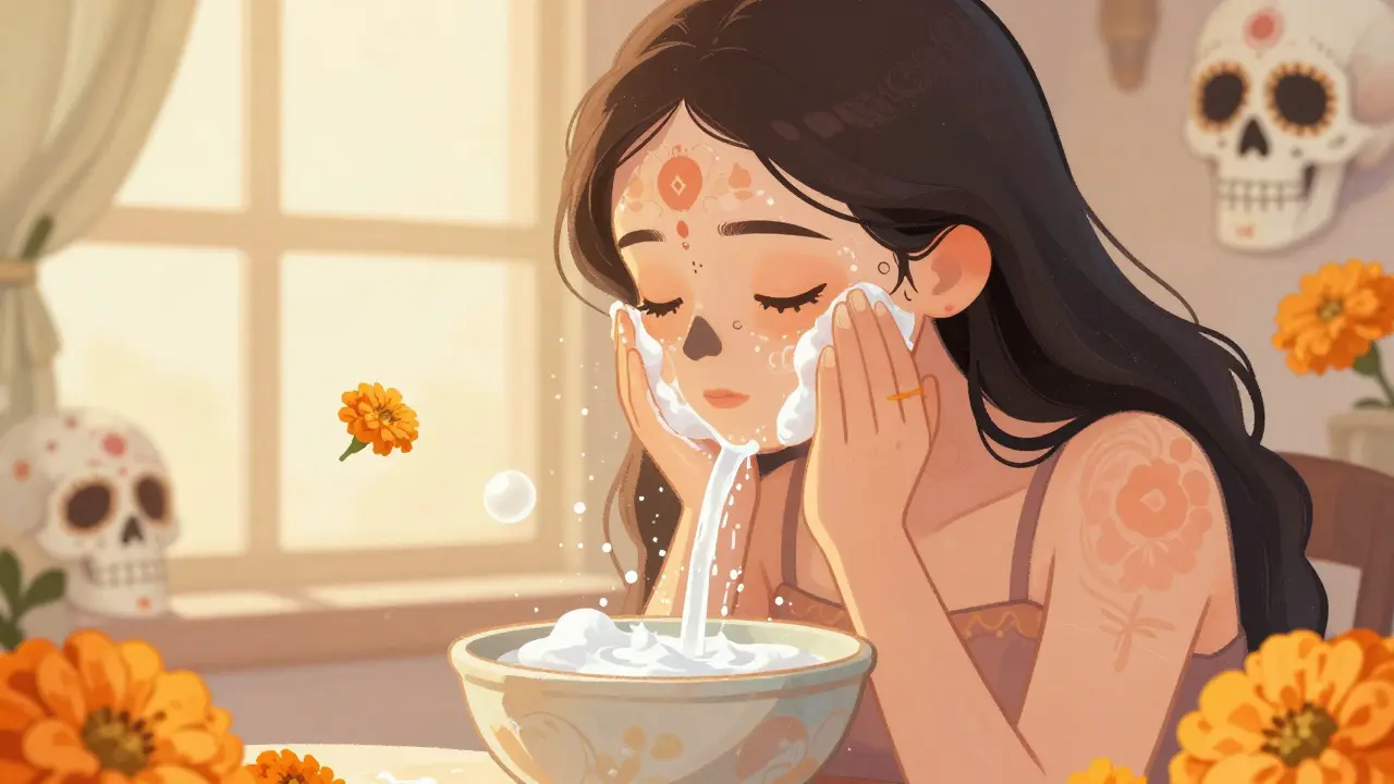 Ежедневный уход за чувствительной кожей лица: простой алгоритм без раздражений и покраснений